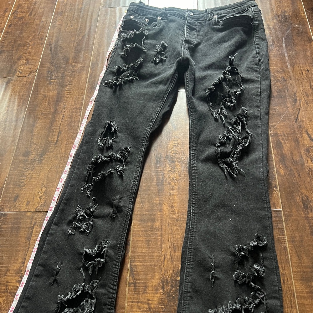 Drkshdw Ripped Patch Jeans